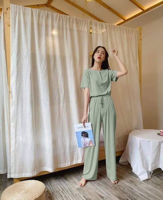 Women’s Summer Pajamas Casual Loungewear Two-piece Set